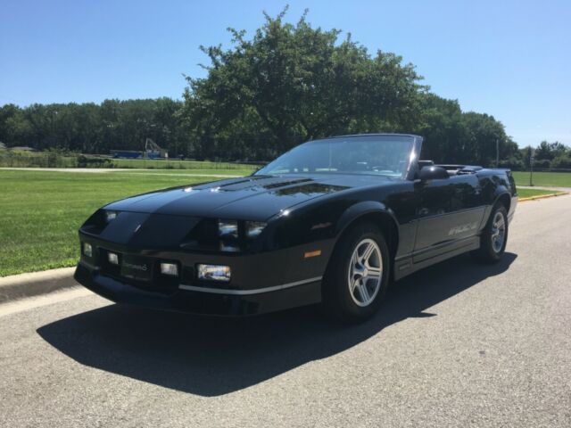 1989 chevrolet camaro iroc z-28 convertable