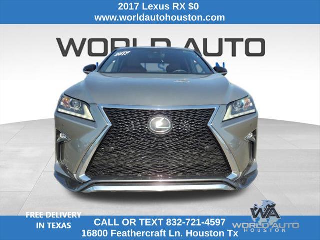 2017 lexus rx 350 f sport