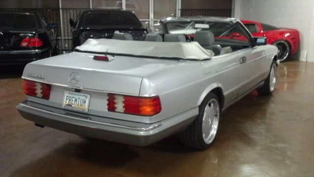 1991 560sec convertible!! rust free, original paint