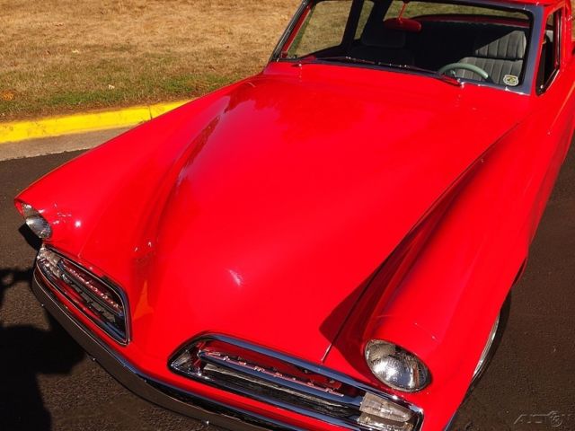1953 studebaker champion 2 door red w/ gray int. 400 v8 th350 ps db