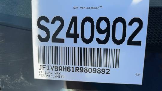2024 Subaru WRX