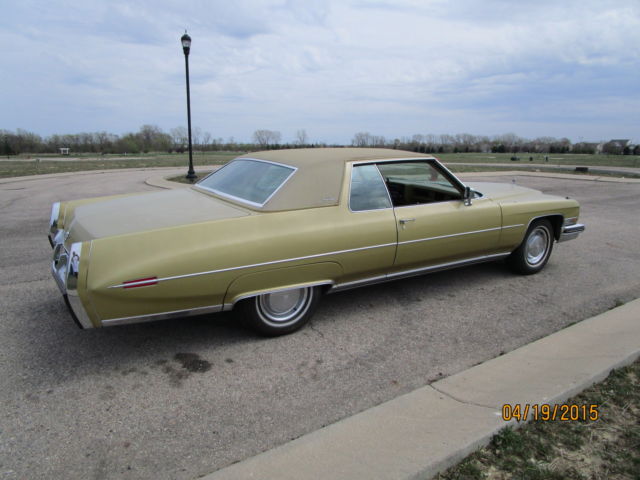 ** 1973 cadillac coupe deville - clean original - classic 70's! **