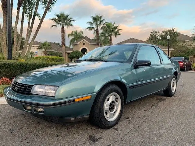 1990 chevrolet beretta 2 door 49,000 low miles 2.2l 4 cyl automatic no reserve