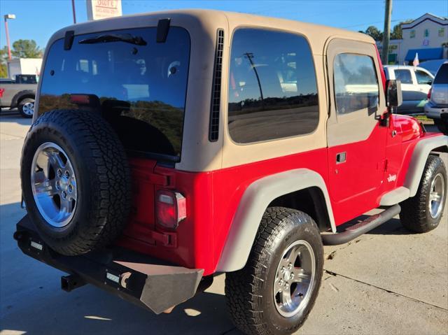 2001 jeep wrangler se