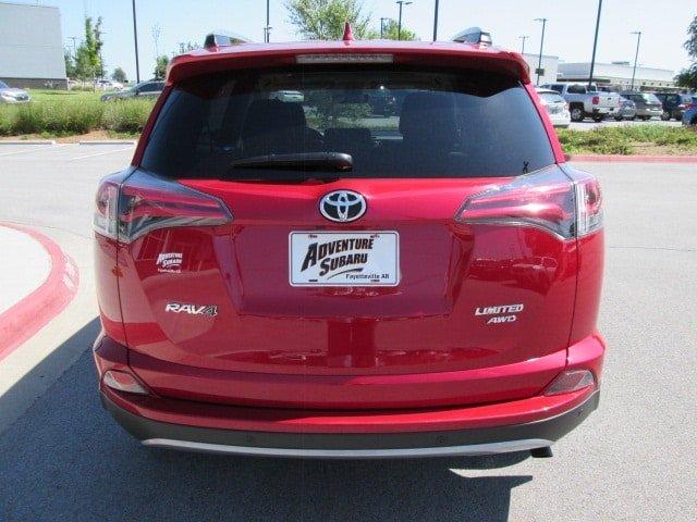 used 2017 toyota rav4 limited fayetteville, ar 72704 for sale in fayetteville, arkansas