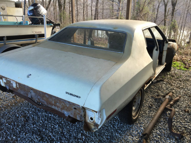 1972 ford torino (base) four door - parts or restoration