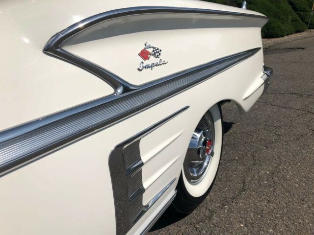 1958 chevy impala 348/tri-power senior and junior award winner