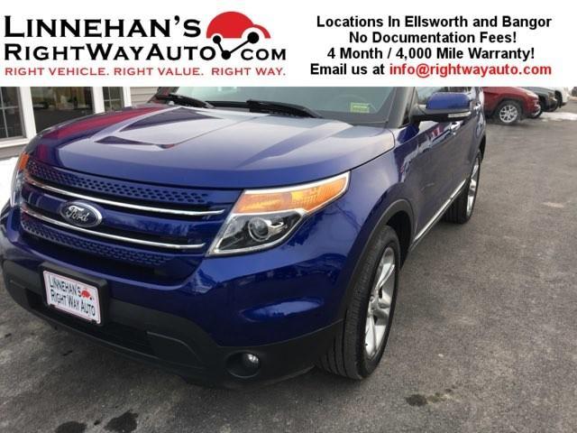 2014 ford explorer limited awd limited 4dr suv for sale in bangor, maine