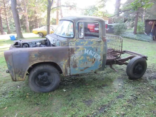 1957 dodge pick up truck rat rod project tow mater