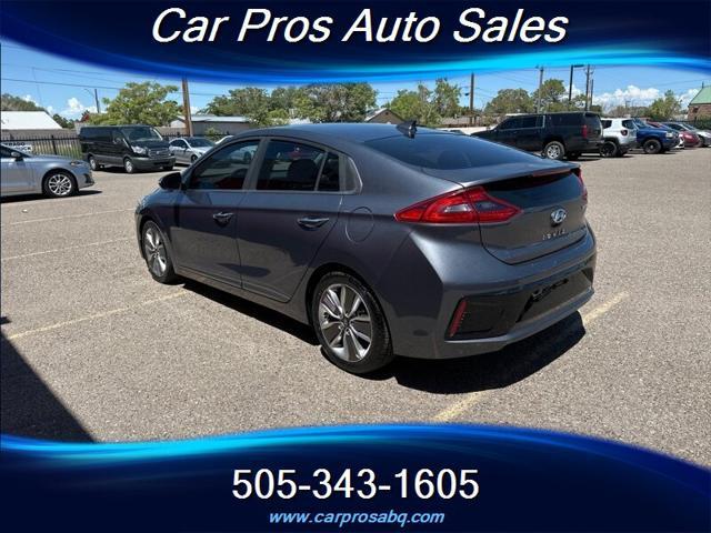 2017 hyundai ioniq hybrid limited