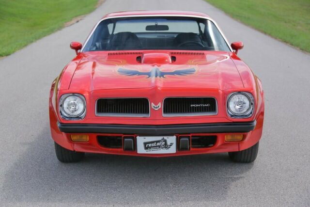 1974 pontiac trans am sd 31246 miles buccaneer red coupe 455 sd 4 speed manual