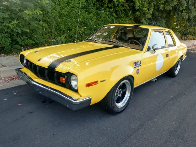 1976 amc hornet 2dr sedan, modern 4.2 ho, 5 speed. disc brakes, rare,amx swaybar