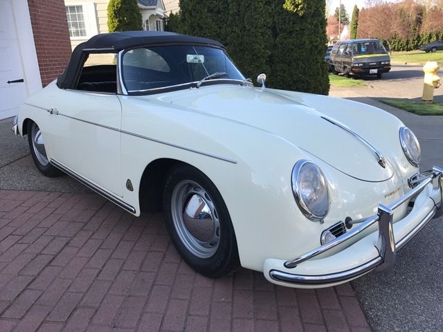1959 porsche convertible "d"