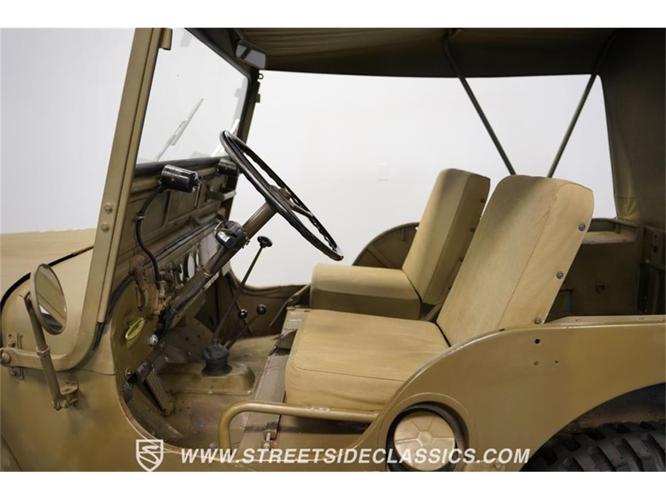 1951 willys military jeep in concord, north carolina
