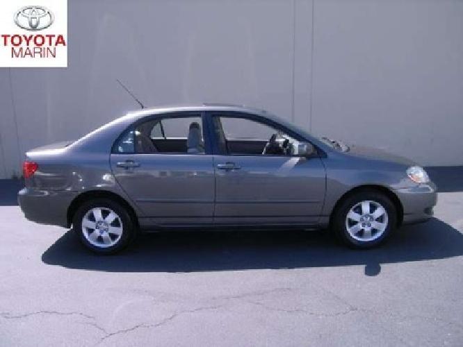 2007 toyota corolla le w/ moonroof..one owner..must see!! in san rafael, ca