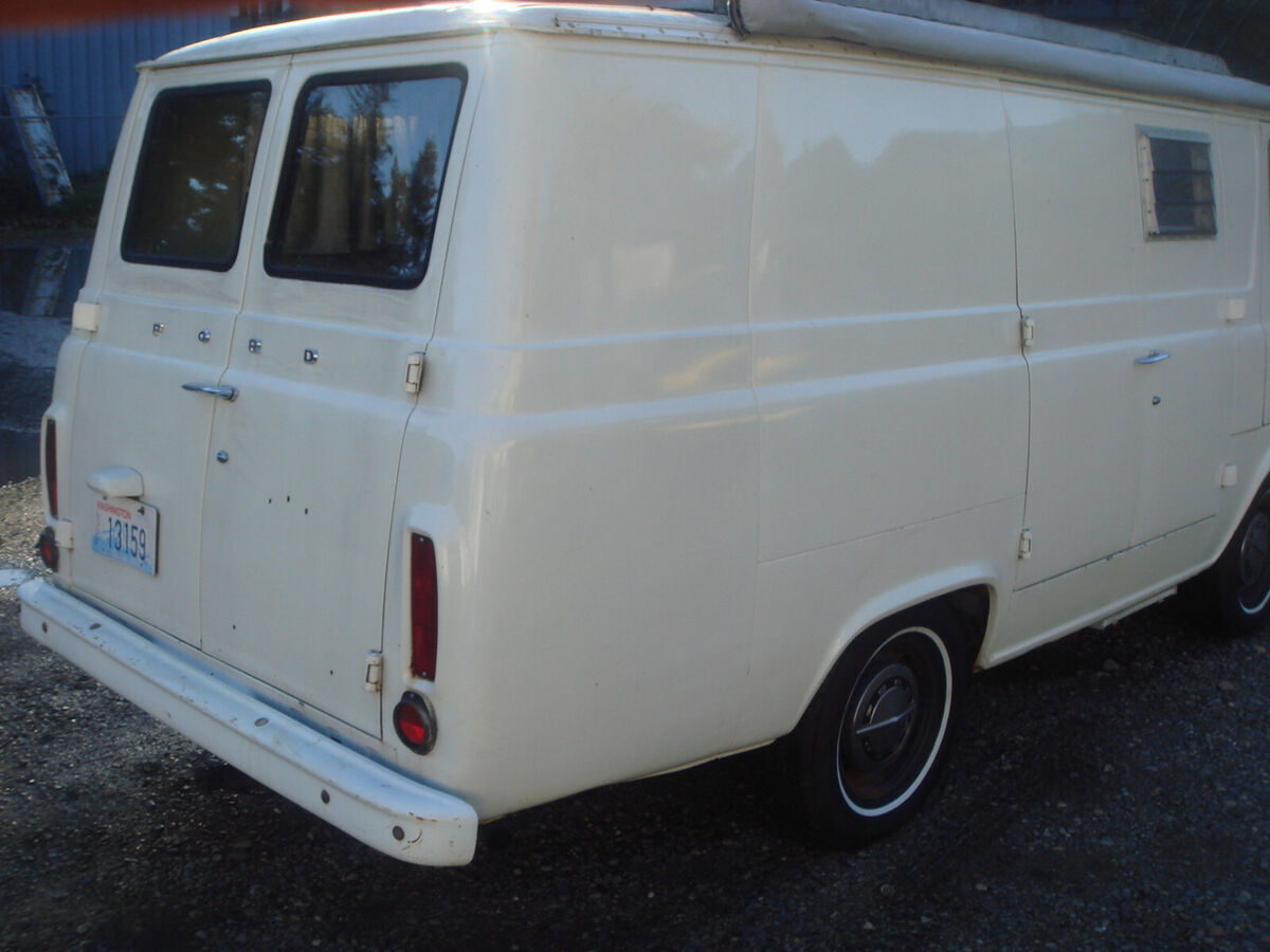 1965 ford econoline van travel wagon conversion rv, runs + title, rare