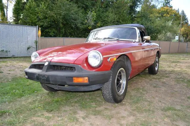1979 mgb roadster convertible no reserve, nice little driver
