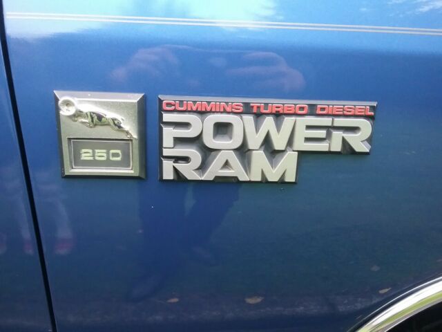 1990 dodge w-250 5.9l cummins diesel power ram 4wd 5 speed manual