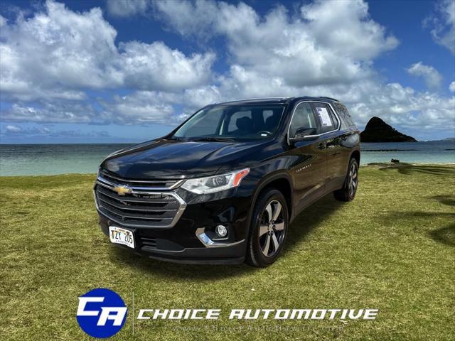 2021 chevrolet traverse lt leather