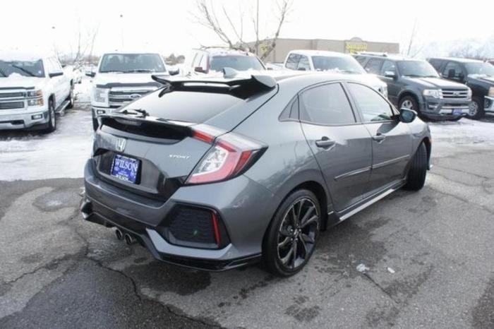 2017 honda civic sport sport 4dr hatchback cvt for sale in logan, utah