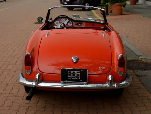 1965 alfa romeo giulia spider 1600