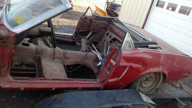 1968 ford mustang convertible parts car vintage fresh barn find