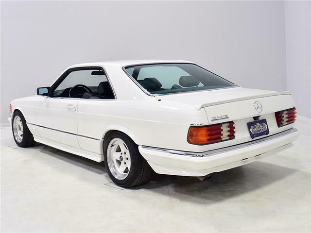 1985 mercedes-benz 500sec amg 123225 miles white coupe v8 automatic