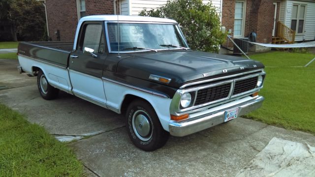 1970 ford f100 sport custom edition, longbed