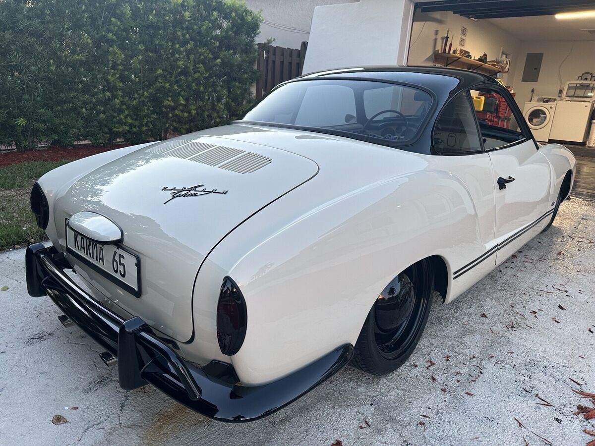 1965 volkswagen 1600 karmann-ghia coupe coupe brown