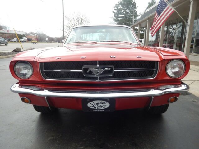 1965 ford mustang 2+2 rangoon red 289 auto