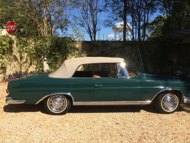 1964 mercedes 220se cabriolet