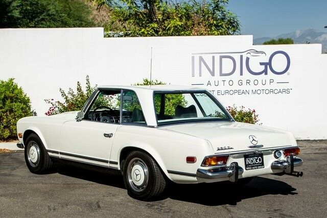 1971 mercedes-benz 280sl 43229 miles indigo desert european motorcars
