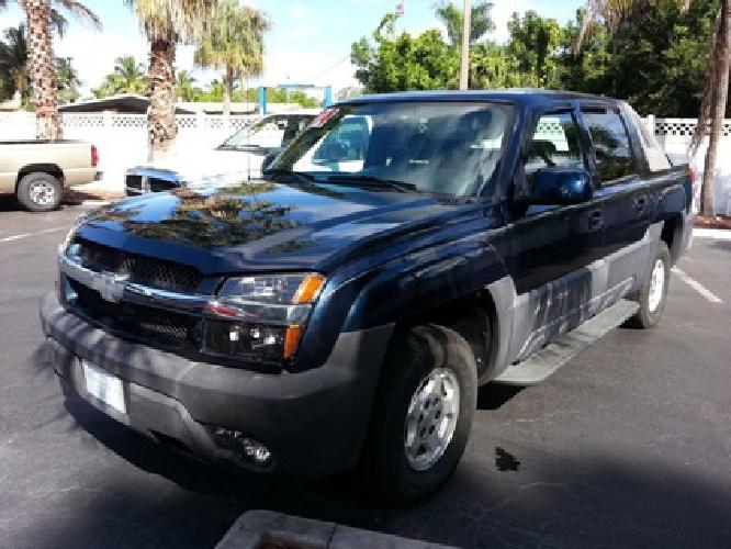 2004 chevrolet avalanche pickup - 57k mi in fort myers, fl