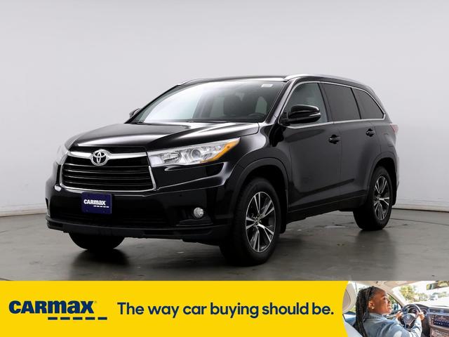 2016 toyota highlander xle