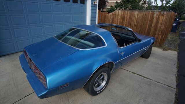 1980 pontiac firebird esprit 350 chevy sb automatic blue t-tops
