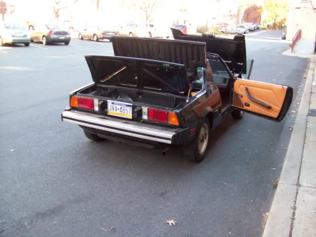 1981 fiat x 1/9 bertone 5 speed fuel injected