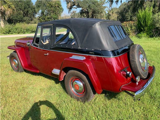 1949 willys overland jeepster restored
