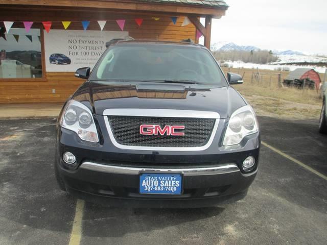 2011 gmc acadia slt-2 thayne, wy for sale in thayne, wyoming