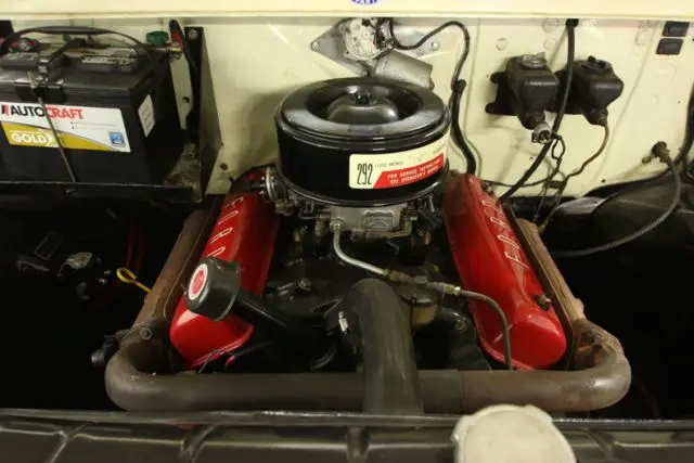 beautiful restoration, 292 v8, 4 spd manual, cold r134 ac, ps, front discs, a+