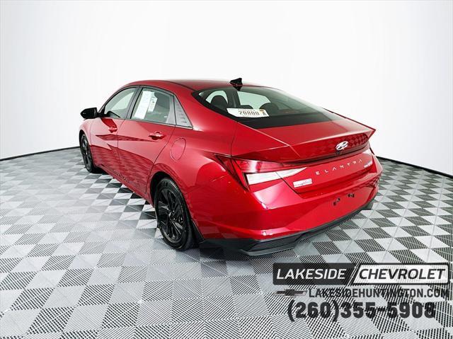 2023 hyundai elantra hev blue
