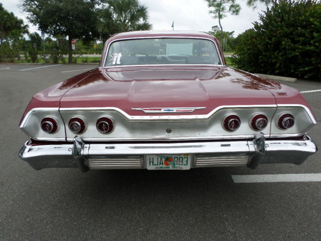 1963 impala sports coupe with super sport trim