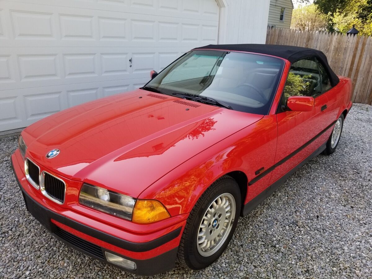 1994 bmw 325i convertible 5-speed 21k original miles!