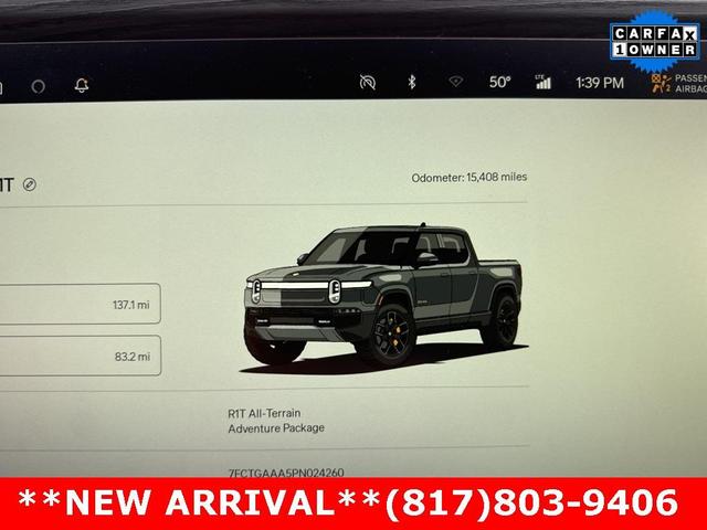 2023 rivian r1t adventure quad motor large pack