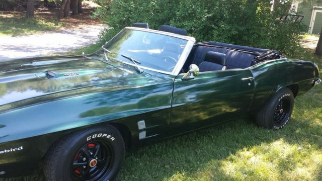 1969 firebird convertible 400 with 4 speed shift on floor