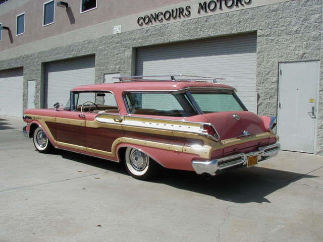 1957 mercury colony park wagon, loaded 1958,1959,1960