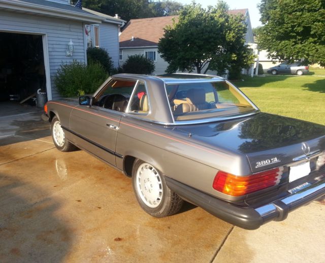 1984 mercedes benz 380 class 380sl automatic 2-door convertible !