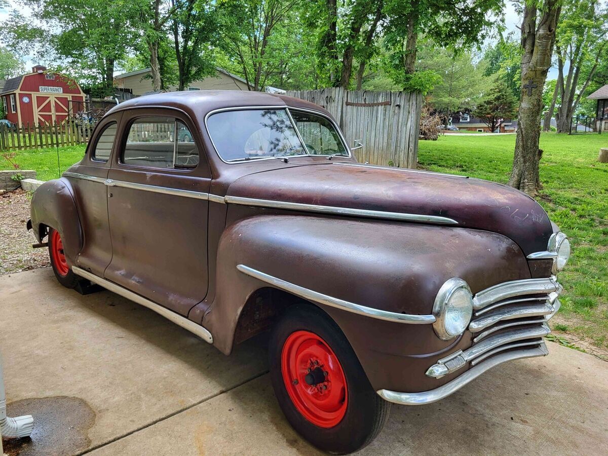 1947 plymouth special deluxe coupe black