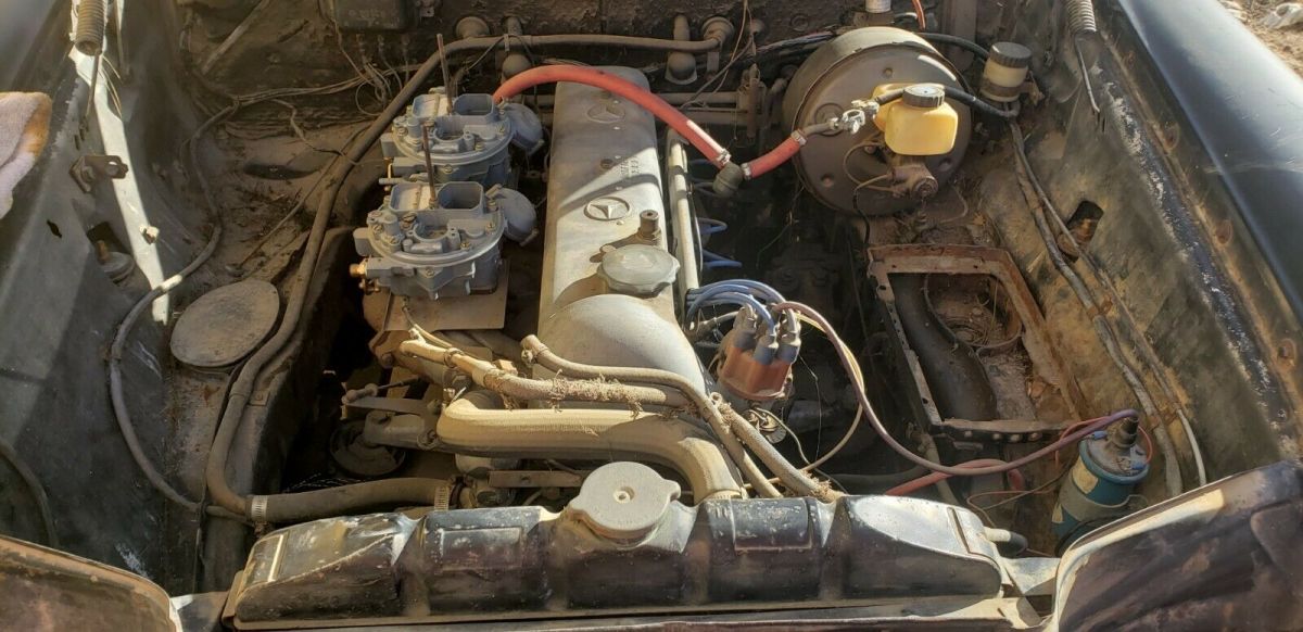 1963 mercedes 220s w111 for restoration or parts