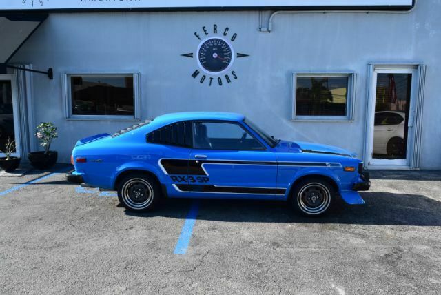 1978 mazda rx-3 rx3 sp 57,173 miles blue manual