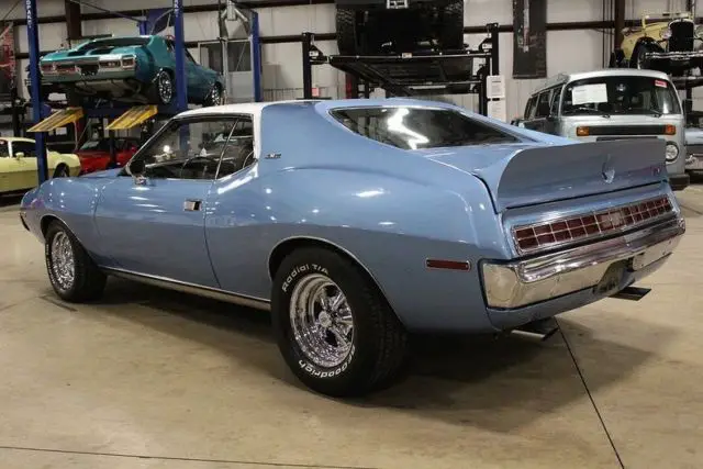 1972 amc amx javelin 3616 miles jetset blue coupe 360 v8 automatic